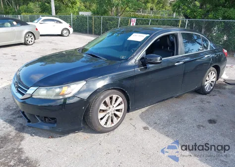 2014 Honda Accord Ex-L from USA, damaged, VIN 1HGCR2F86EA192085